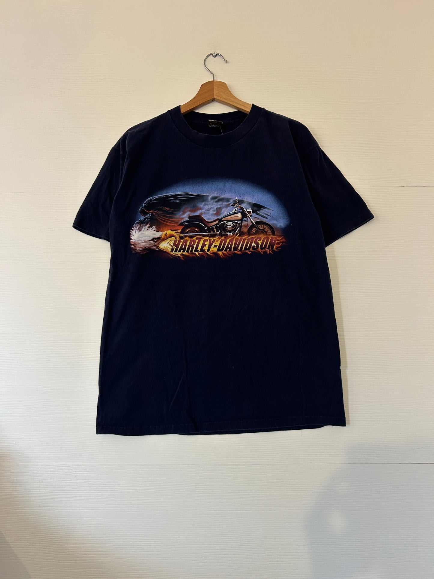 Vintage Mo-town Harley tee - M
