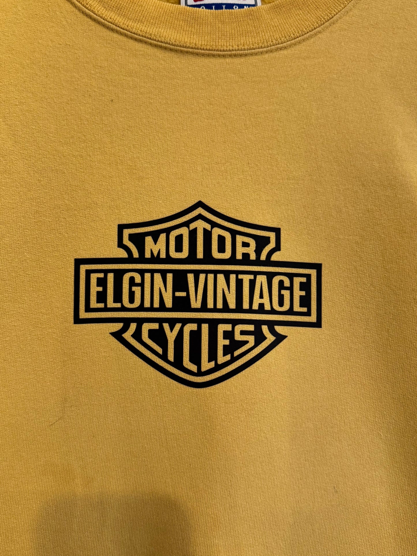 yellow Elgin Vintage x Harley-Davidson crew-neck - XL