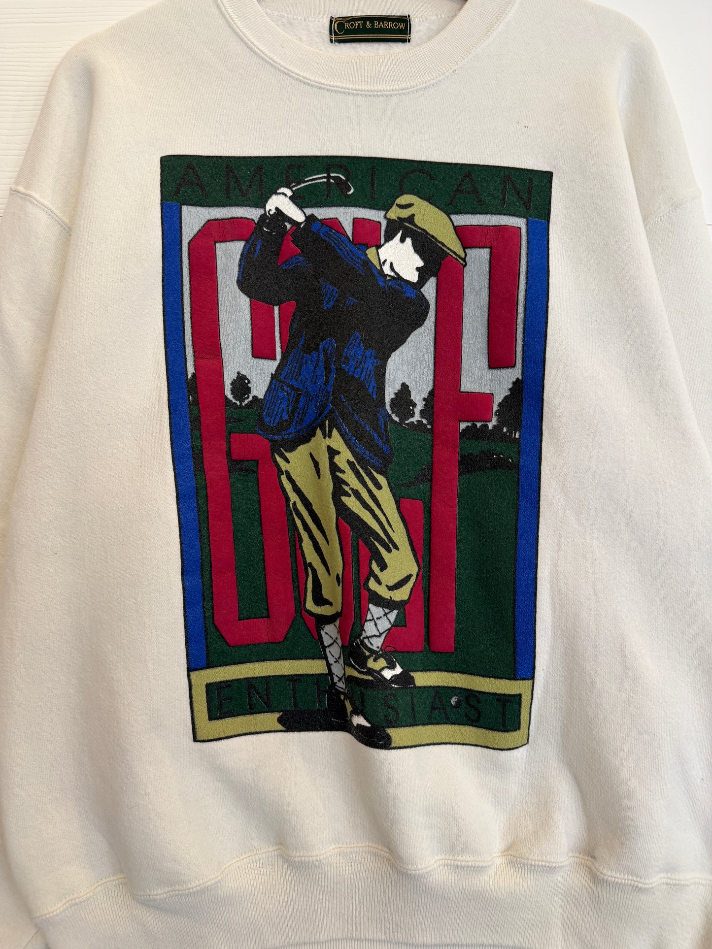 American golf crewneck - XL