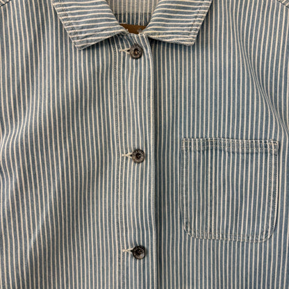 Vintage Old Navy Pinstripe Chore Jacket - M