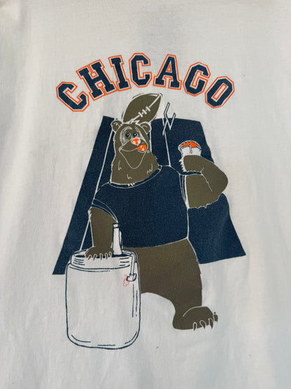 vintage Chicago Bears “Fuck Green Bay” graphic t-shirt