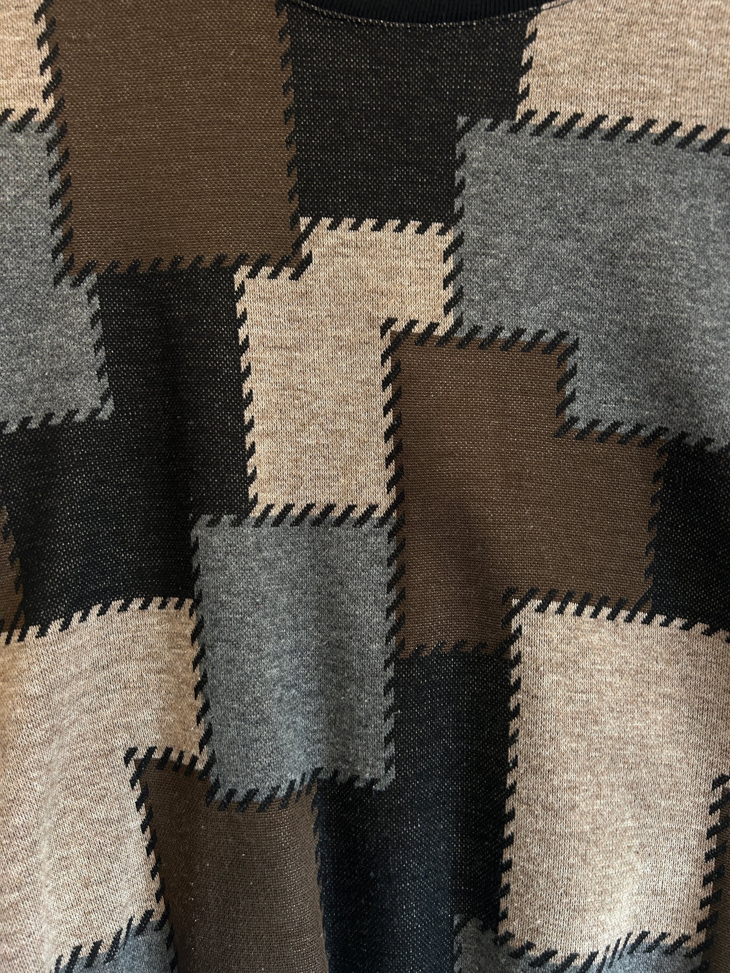 Vintage Alfred Dunner crosspatch sweater