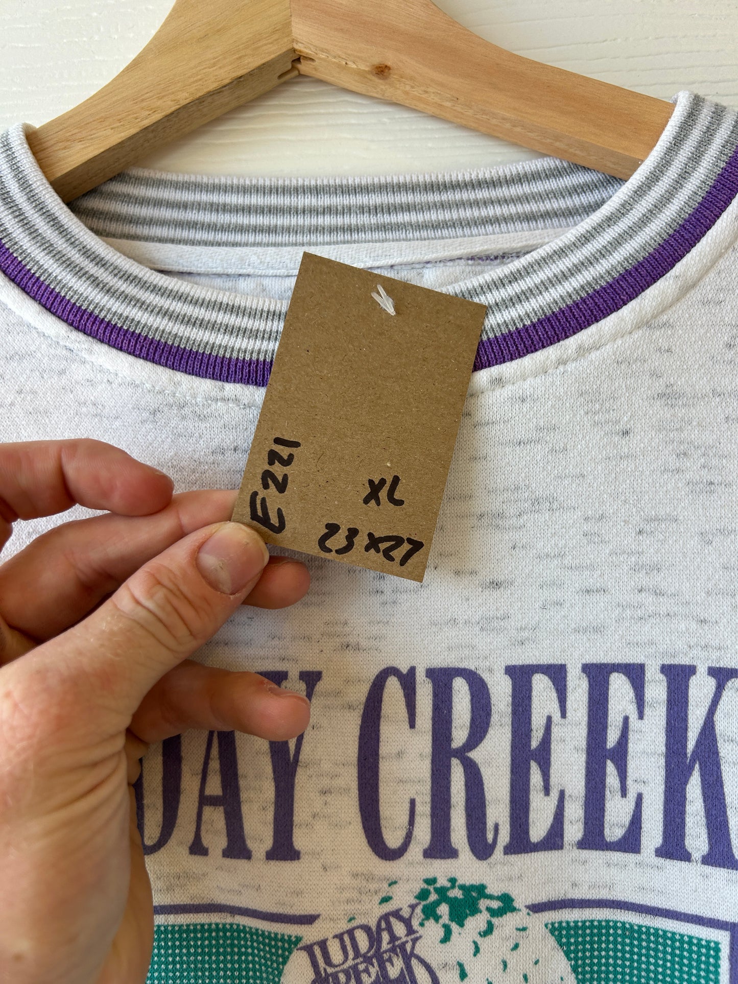 Juday creek golf course crewneck - XL