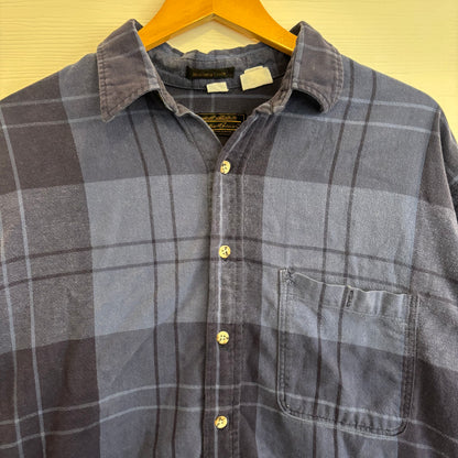 Vintage Eddie Bauer Checkered Button Up Shirt XL