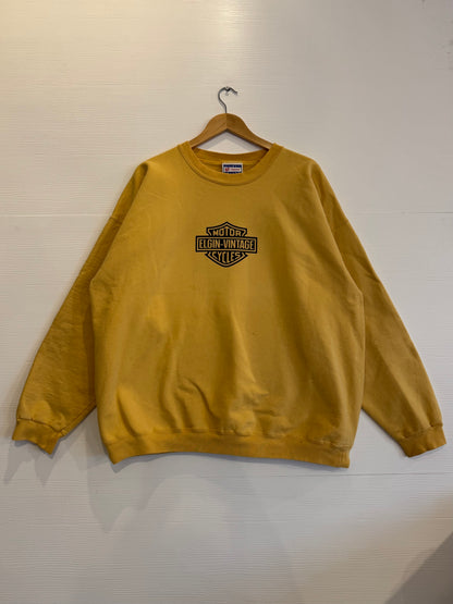 yellow Elgin Vintage x Harley-Davidson crew-neck - XL