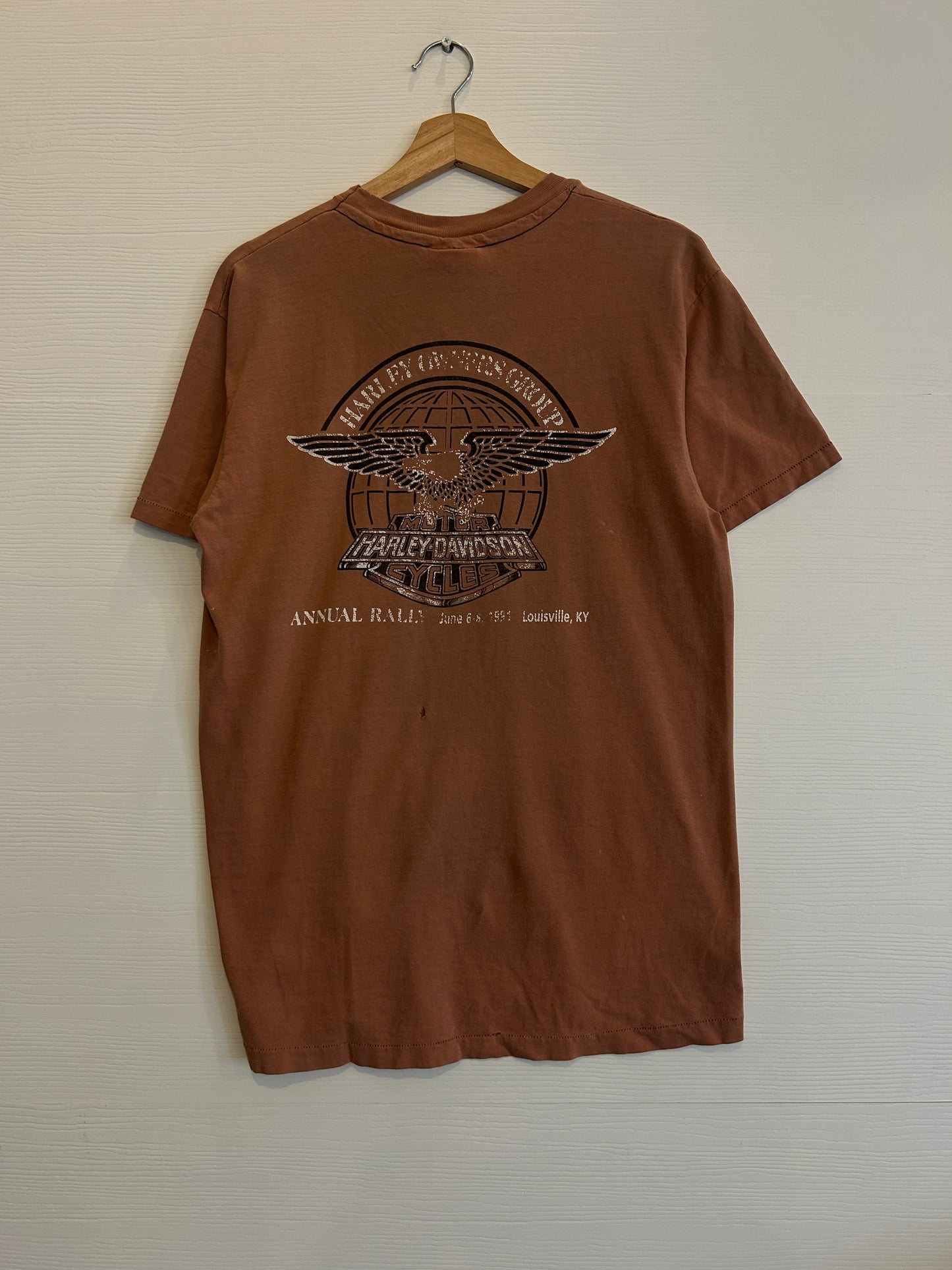 Vintage American rally 91’ Harley Tee - S
