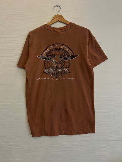 Vintage American rally 91’ Harley Tee - S