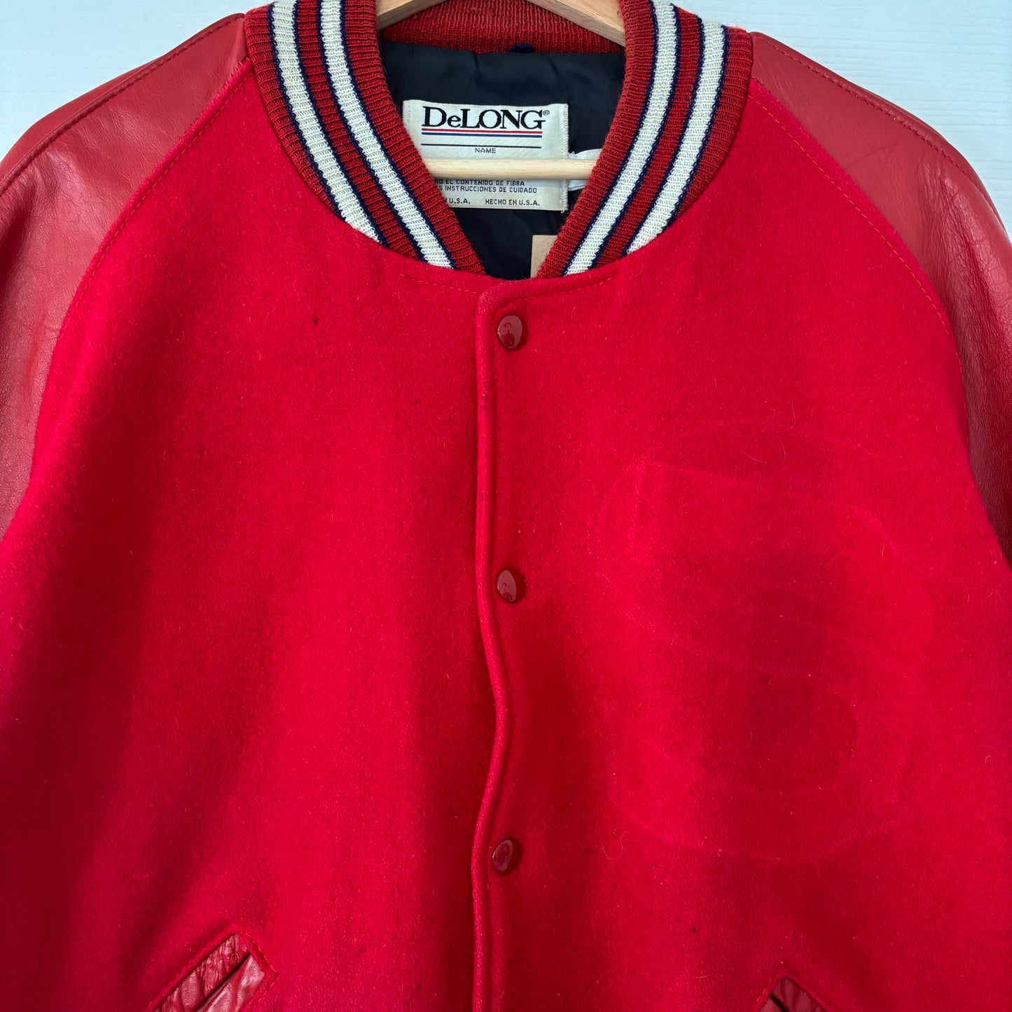 Vintage DeLong Varsity Jacket - XL