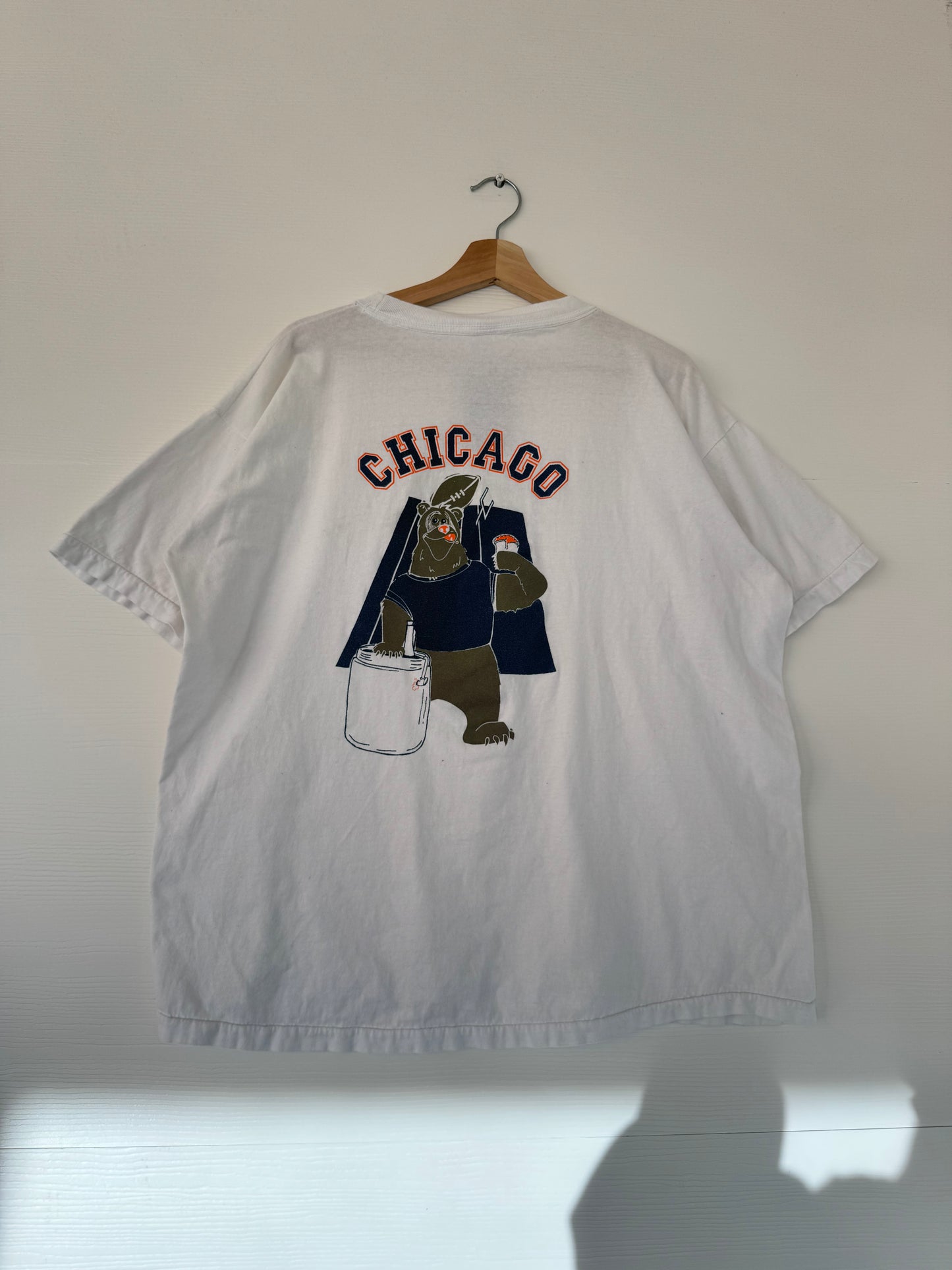 vintage Chicago Bears “Fuck Green Bay” graphic t-shirt