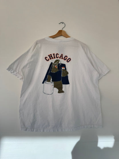 vintage Chicago Bears “Fuck Green Bay” graphic t-shirt
