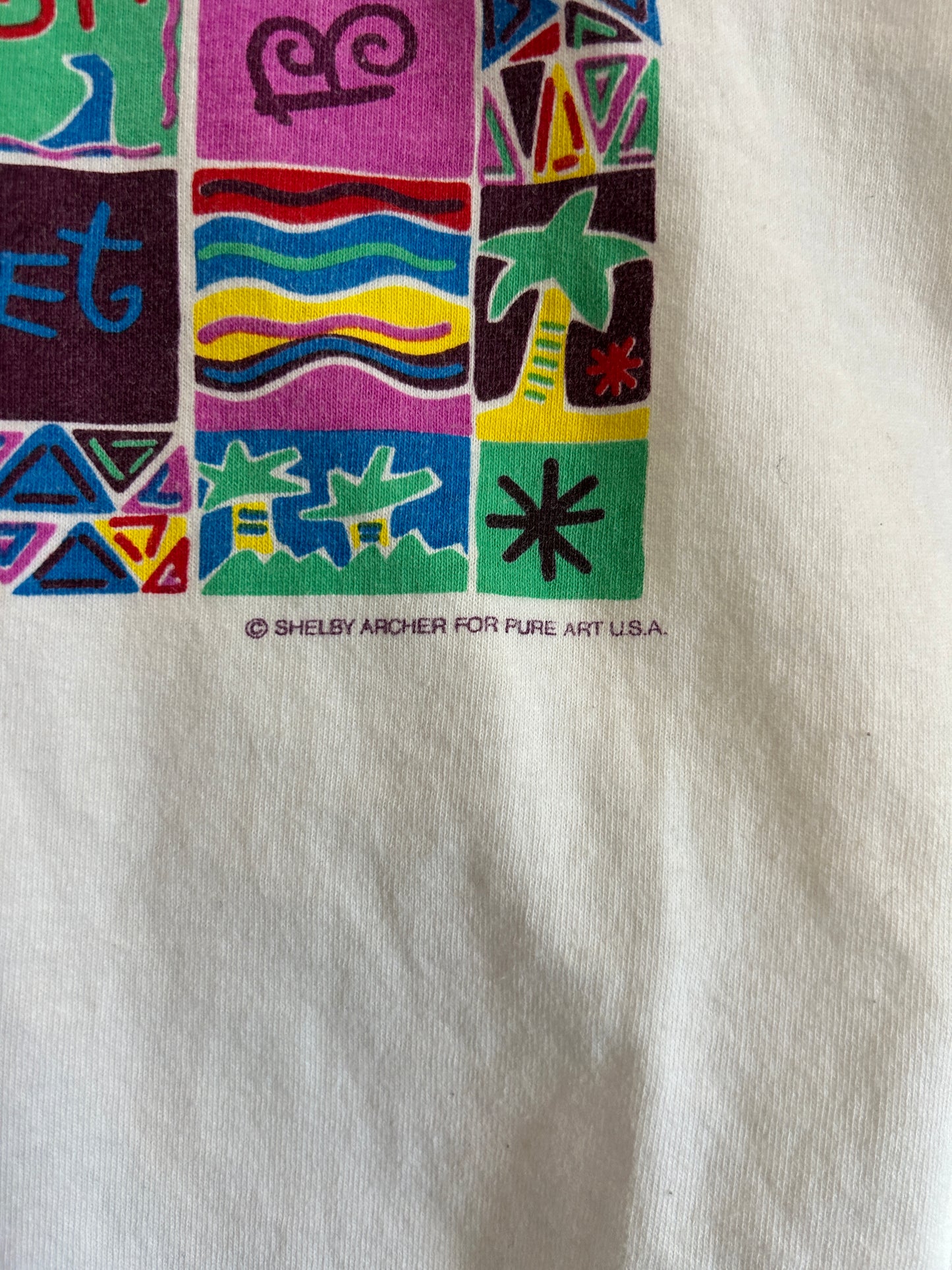 Vintage “save the planet!” Tee