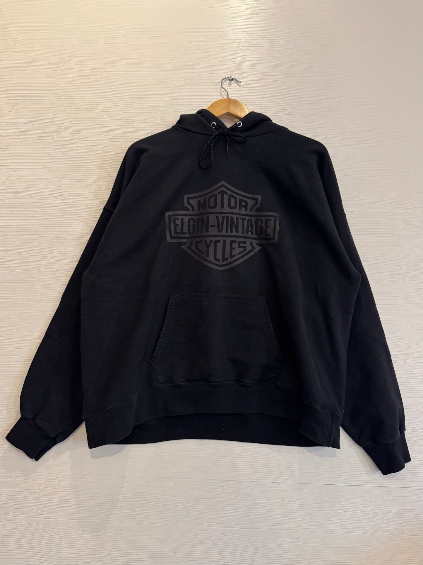 black Elgin Vintage x Harley-Davidson hoodie - XXL