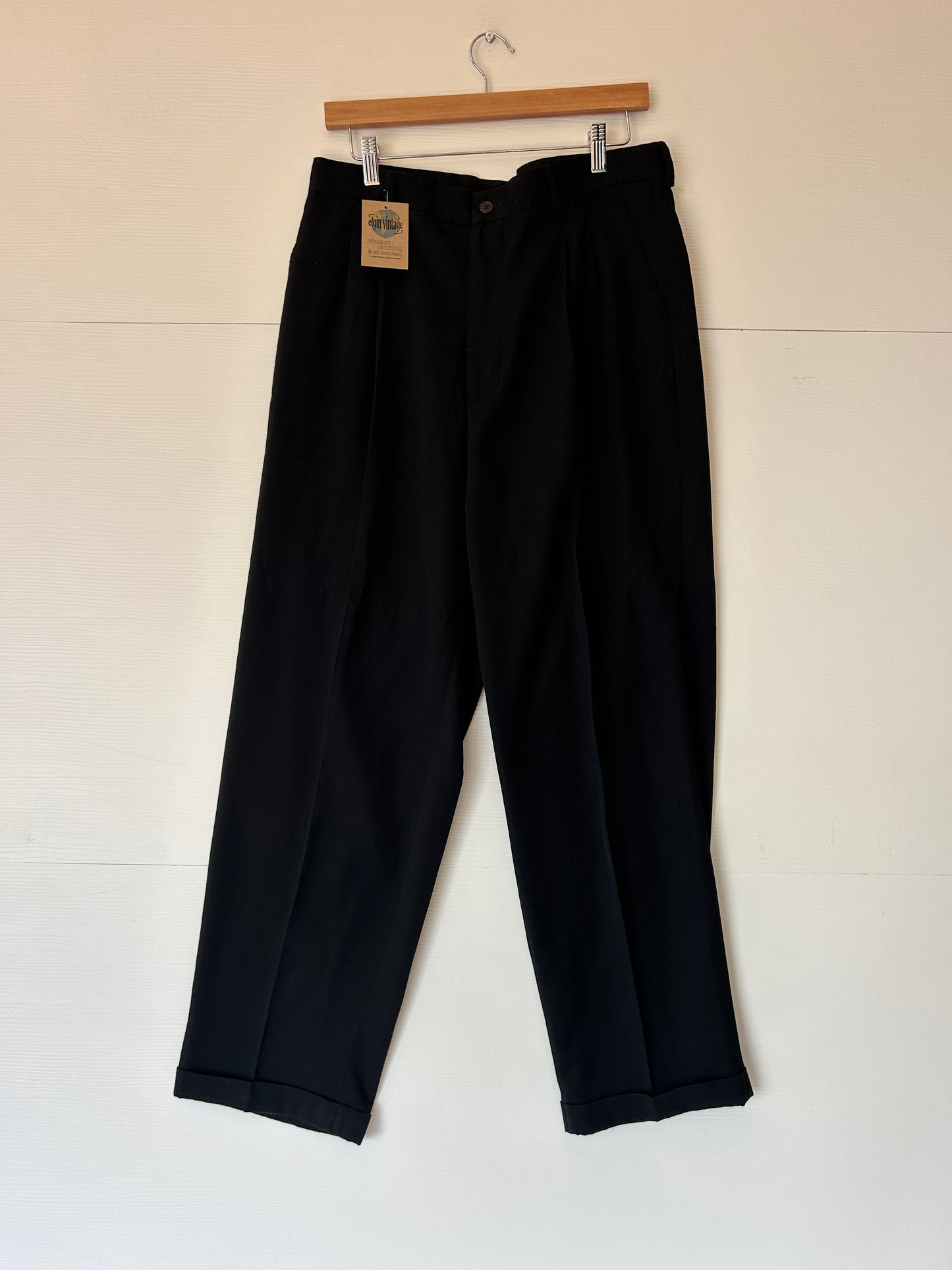 Black pleated golf pants - 33￼