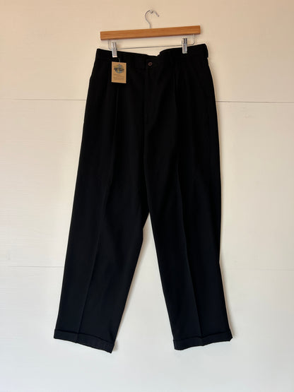 Black pleated golf pants - 33￼