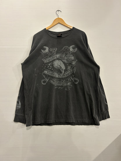 Vintage Harley Tool flame tee - XXL