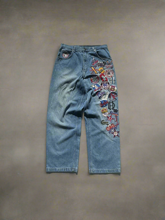 Vintage Negro League Baseball Jeans