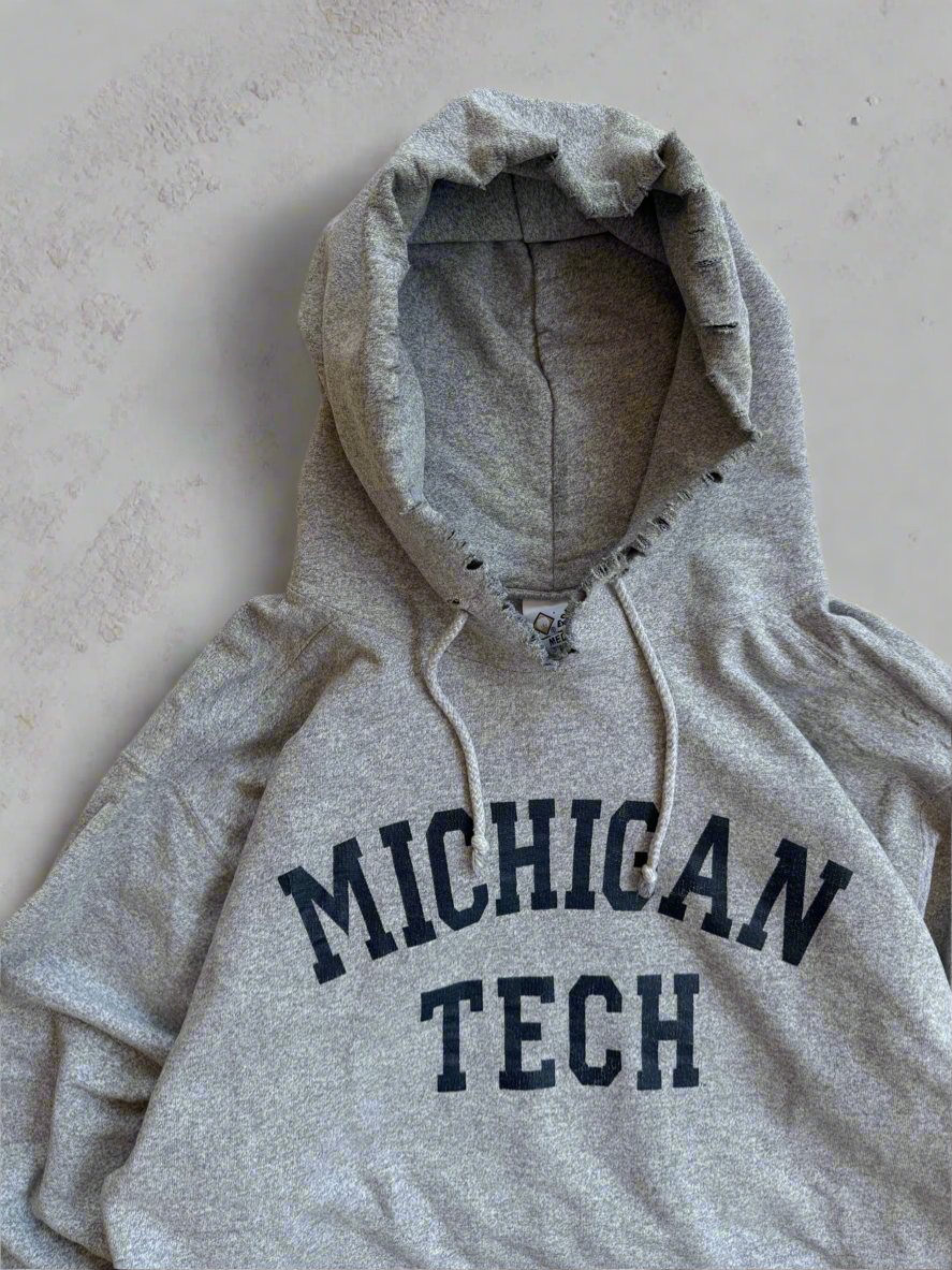 Vintage Michigan Tech Hoodie