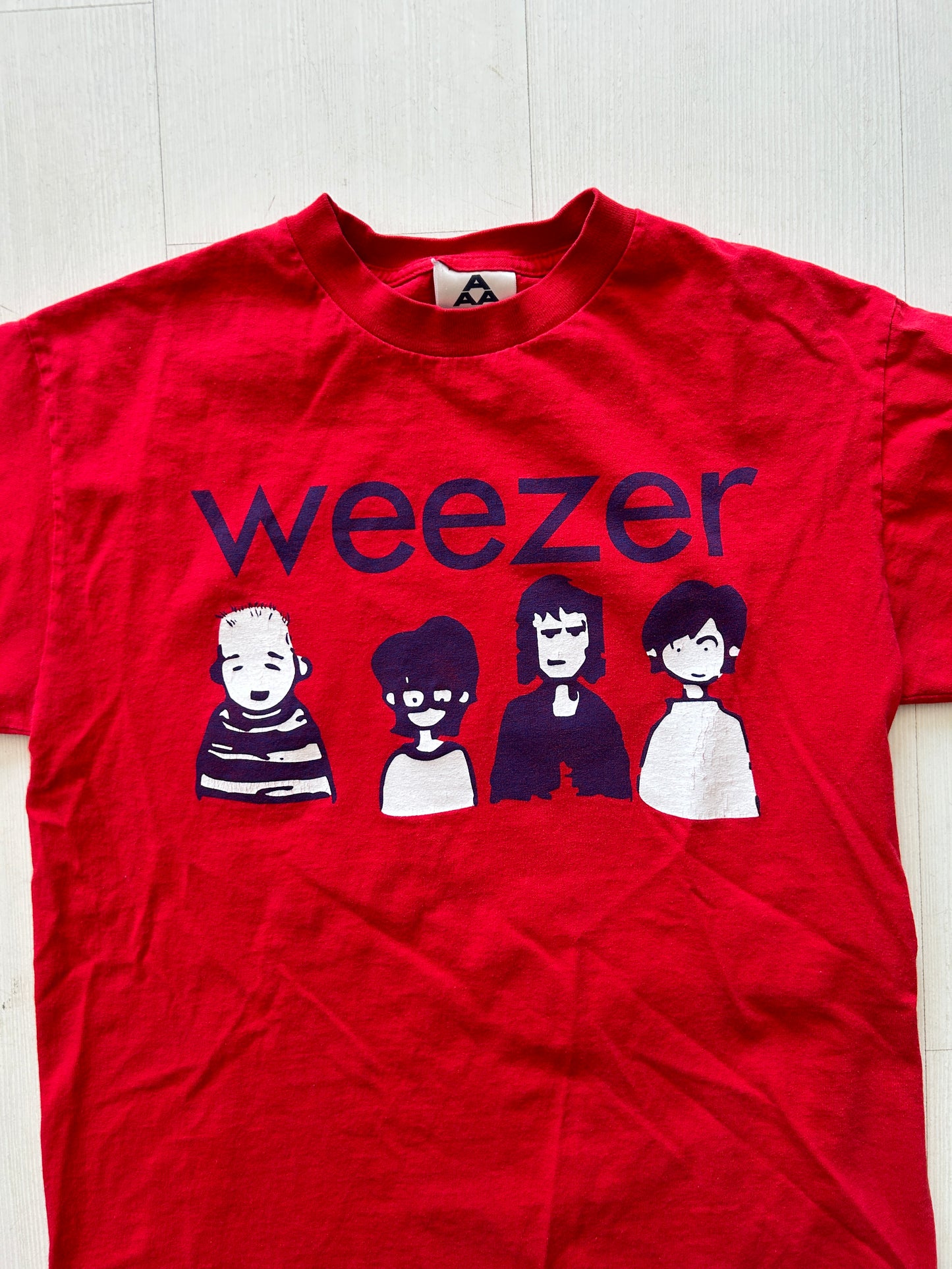 Weezer band tee