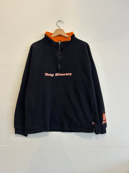 Vintage Tony Stewart racing quarter zip - L