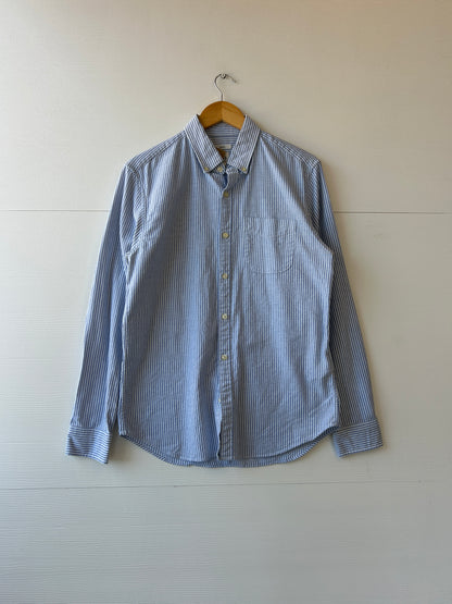 Gap striped button up - M