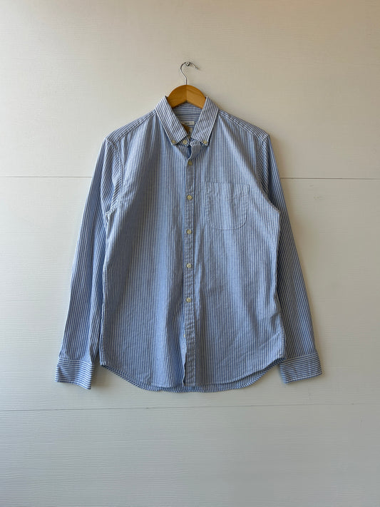 Gap striped button up - M