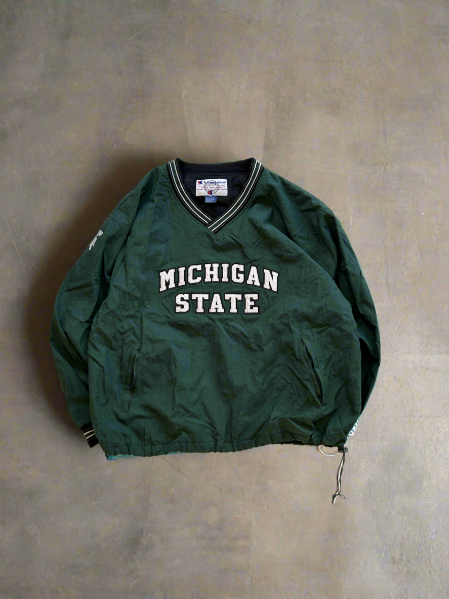 Vintage Michigan State windbreaker