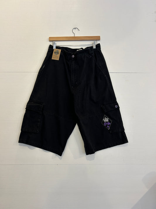 Y2K baggy Old Skool cargo shorts - 34