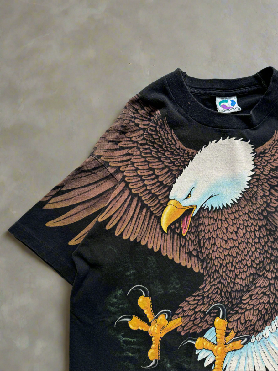 Vintage Liquid Blue Eagle T-Shirt