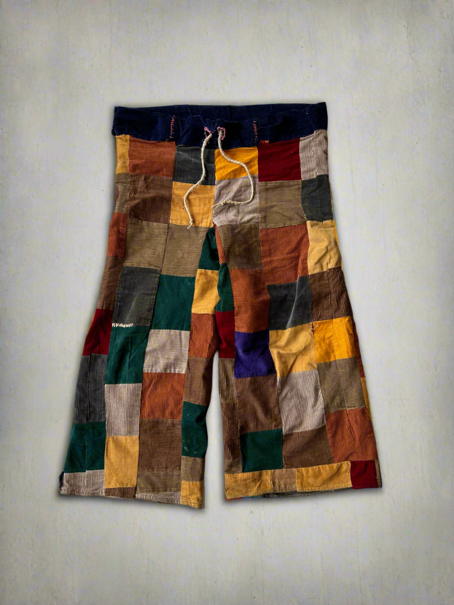 Vintage Custom patchwork pants