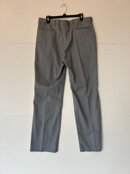 Pleated grey golf pants - 36
