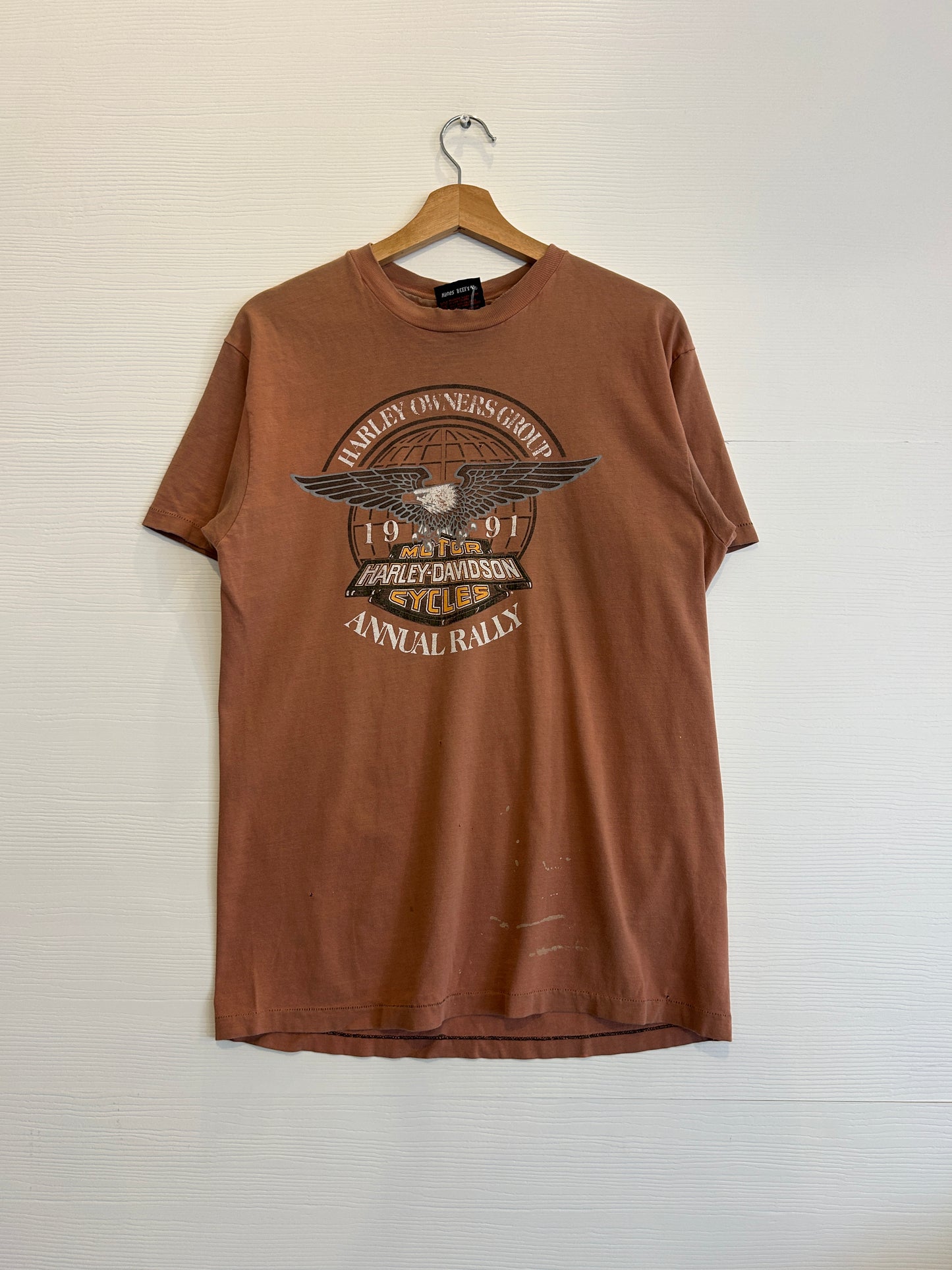 Vintage American rally 91’ Harley Tee - S