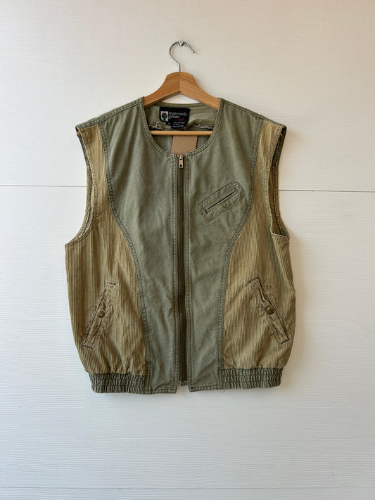 Organic grown golf vest - M