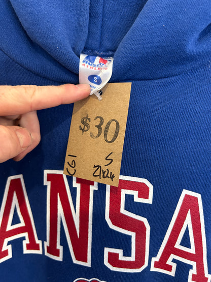 Kansas Russel athletic hoodie - S