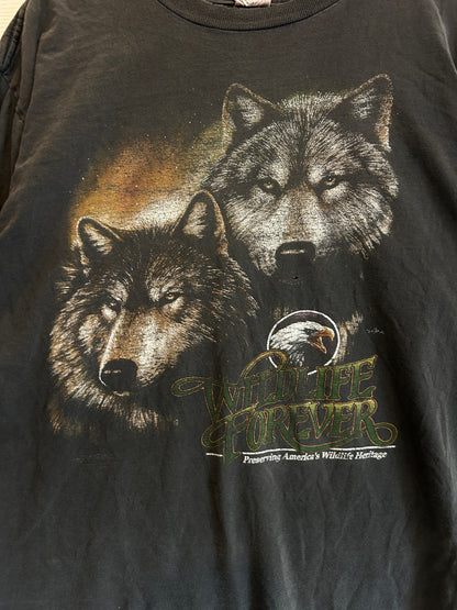 Vintage conservation wildlife heritage tee