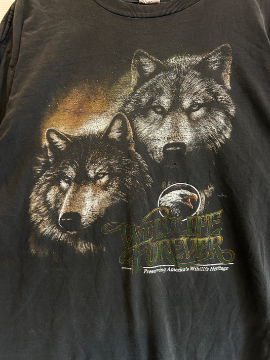 Vintage conservation wildlife heritage tee