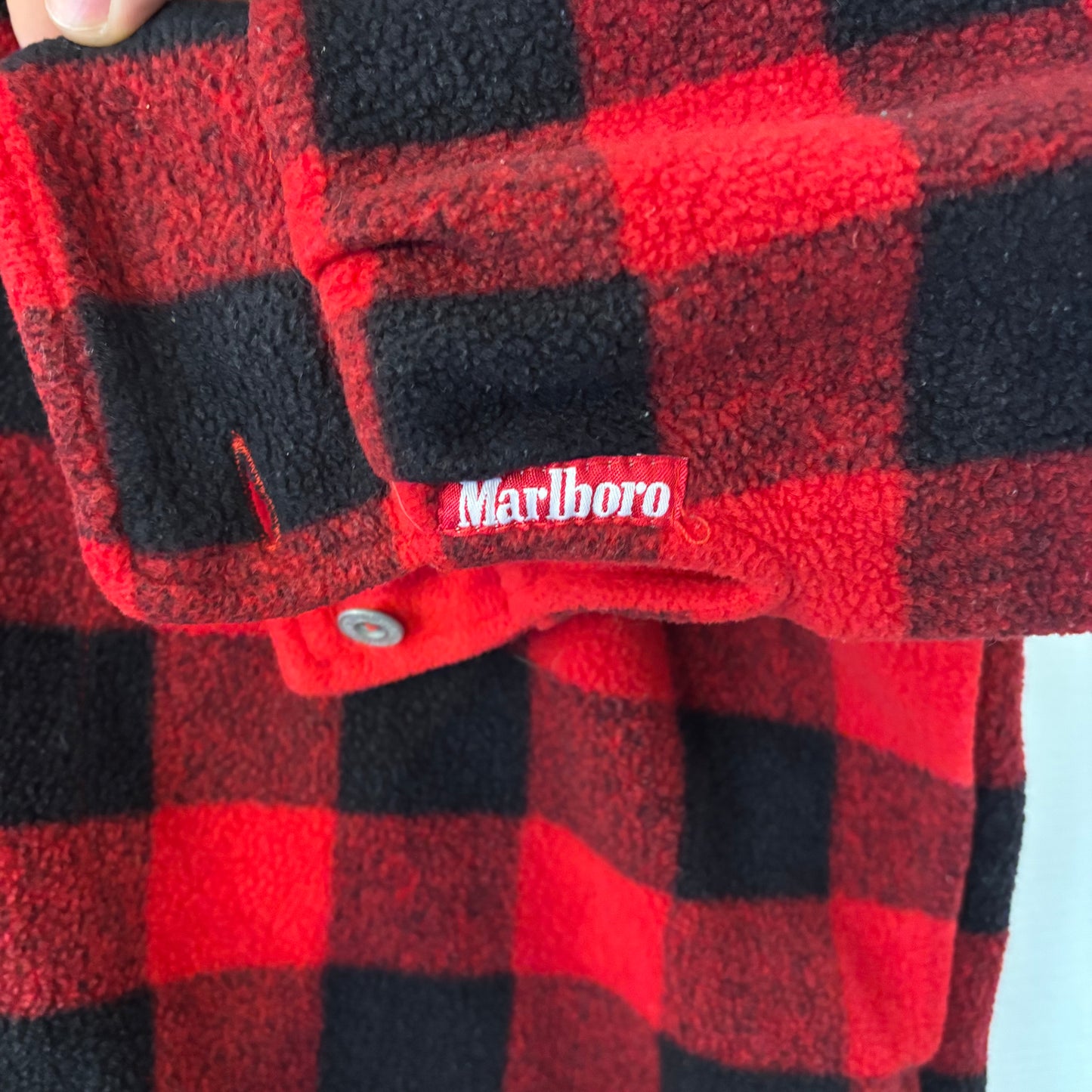 Vintage Marlboro Reversible Fleece - L