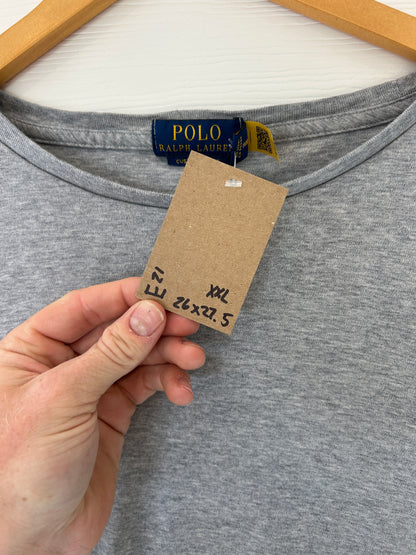 Polo grey longsleeve - XXL