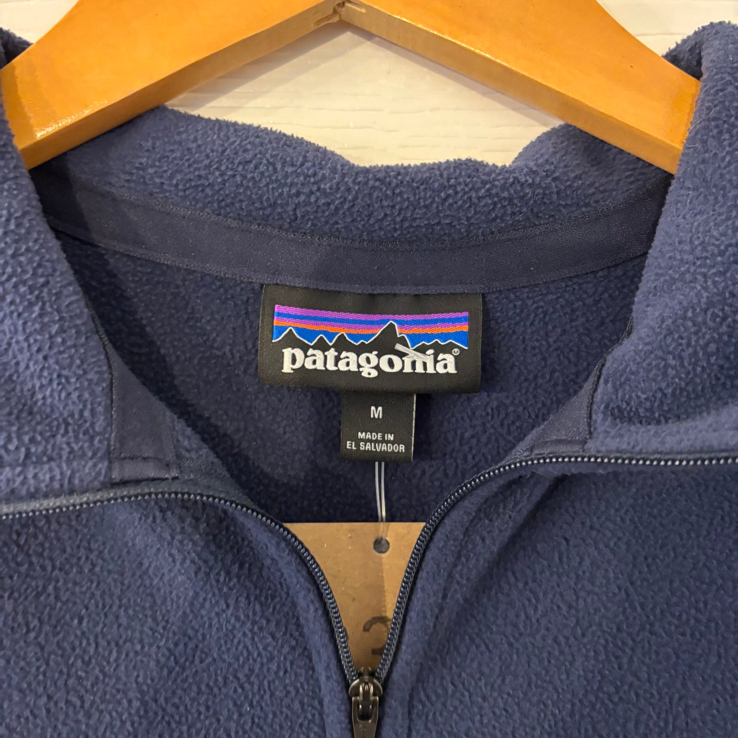 Vintage Patagonia Navy Quarter Zip - M