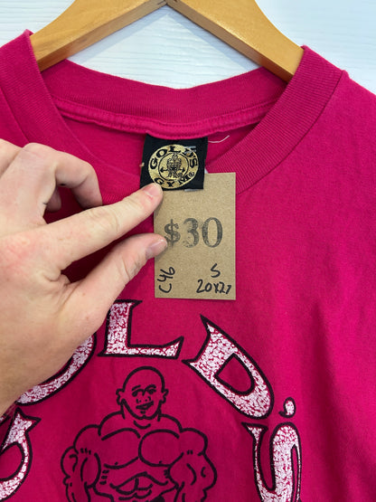 Golds gym tee - S