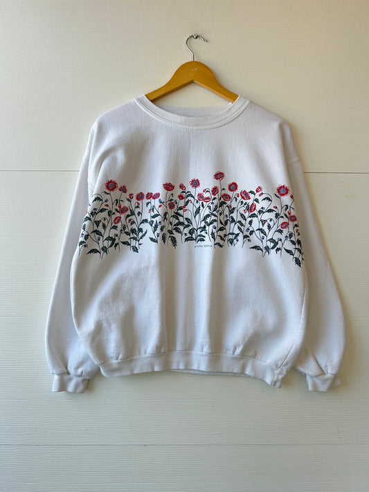 Wild flower crewneck - M