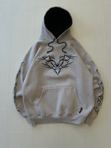 Y2K Sapphire Embroidered Hoodie