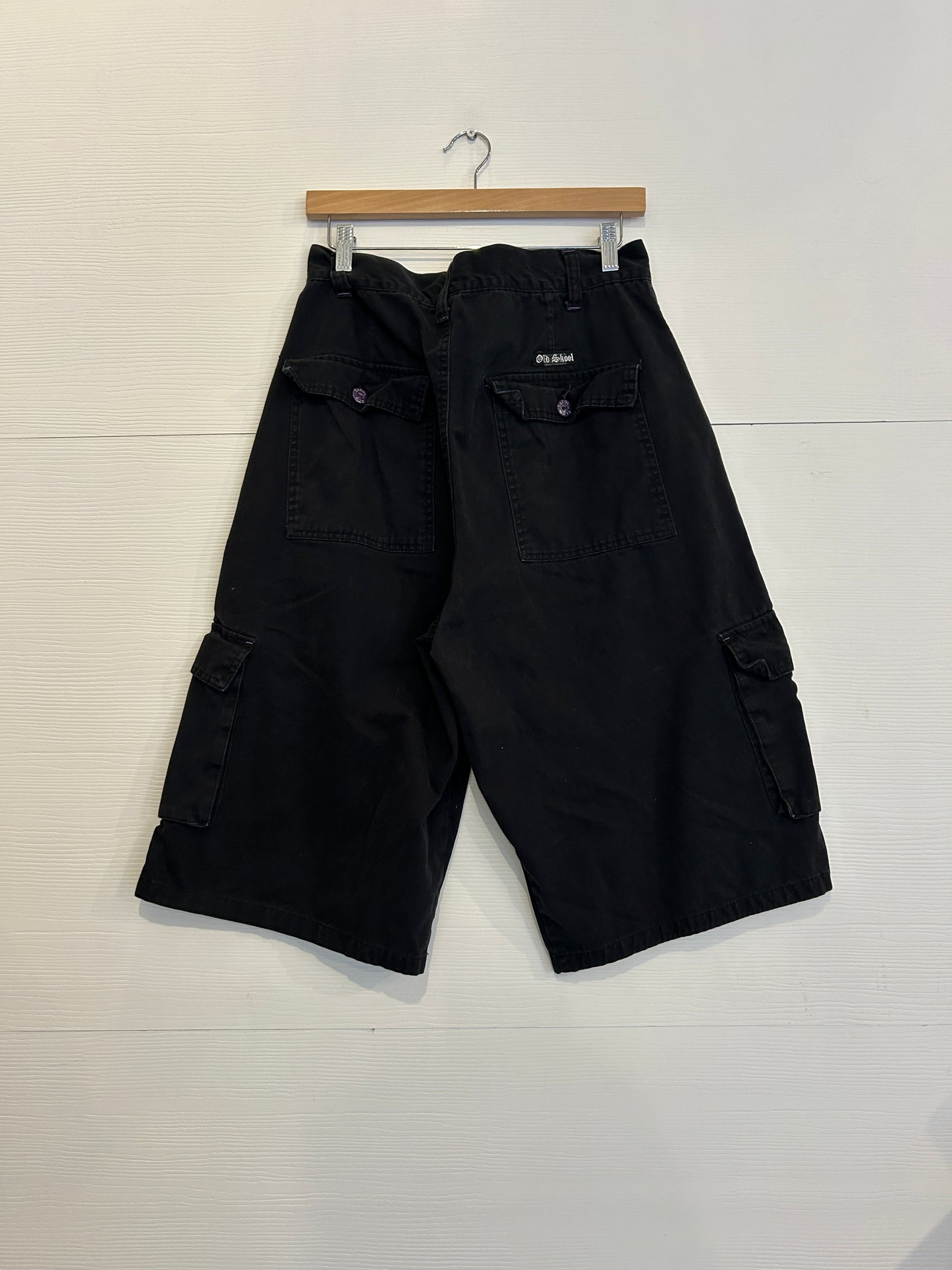 Y2K baggy Old Skool cargo shorts - 34