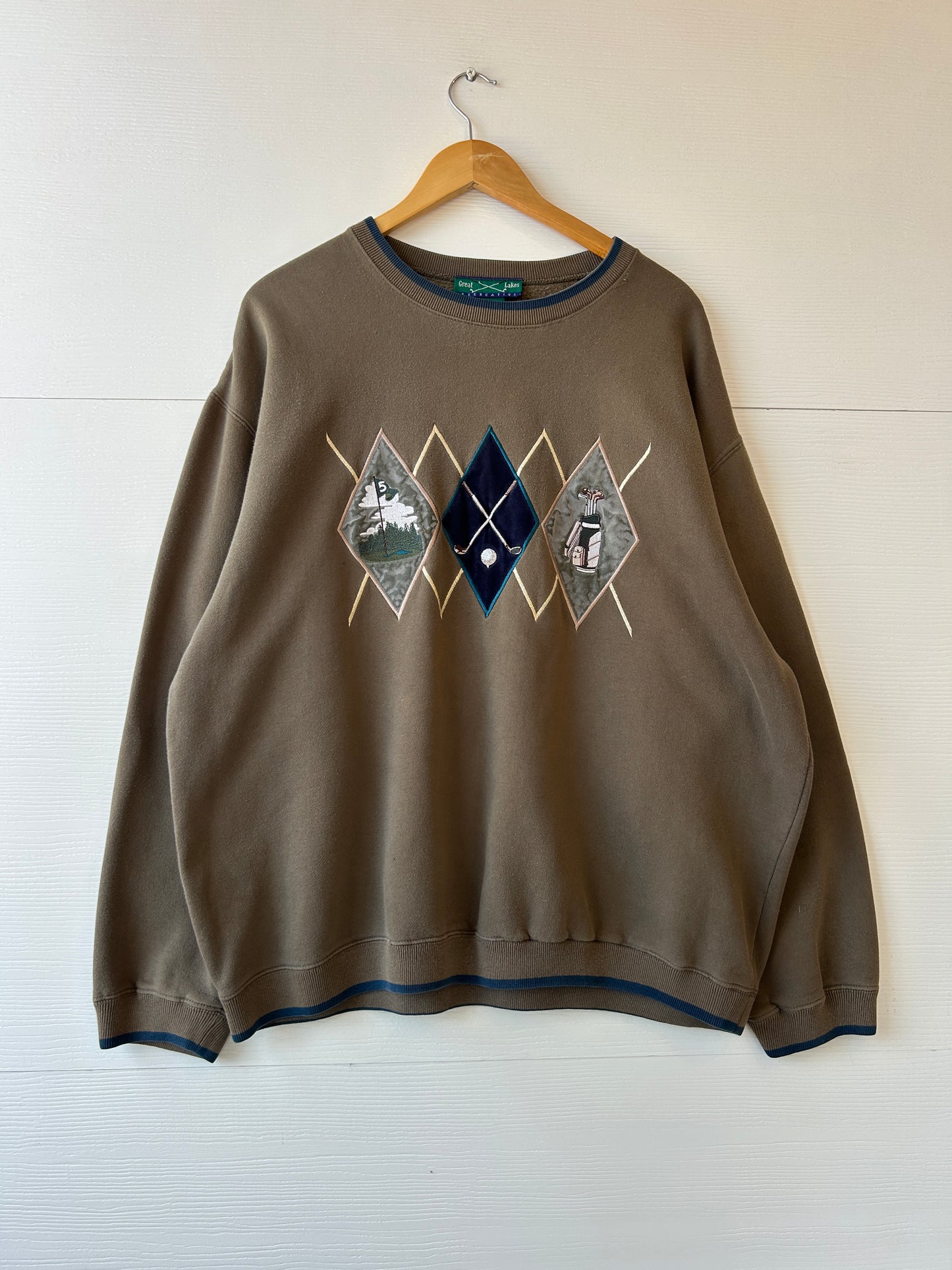 Great Lakes golf crewneck – XL