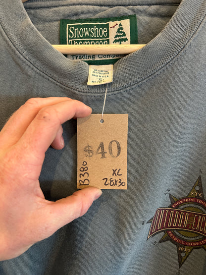 Vintage outdoor exploration crewneck - XL