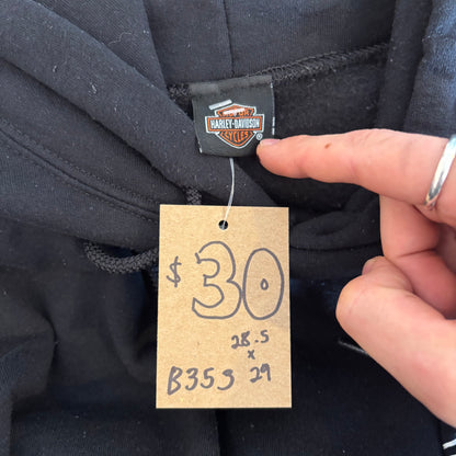Vintage Harley Davidson Hoodie - XL