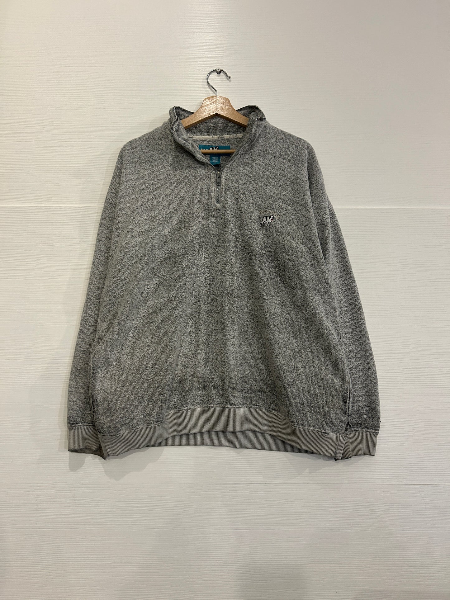 Vintage big dogs quarter zip