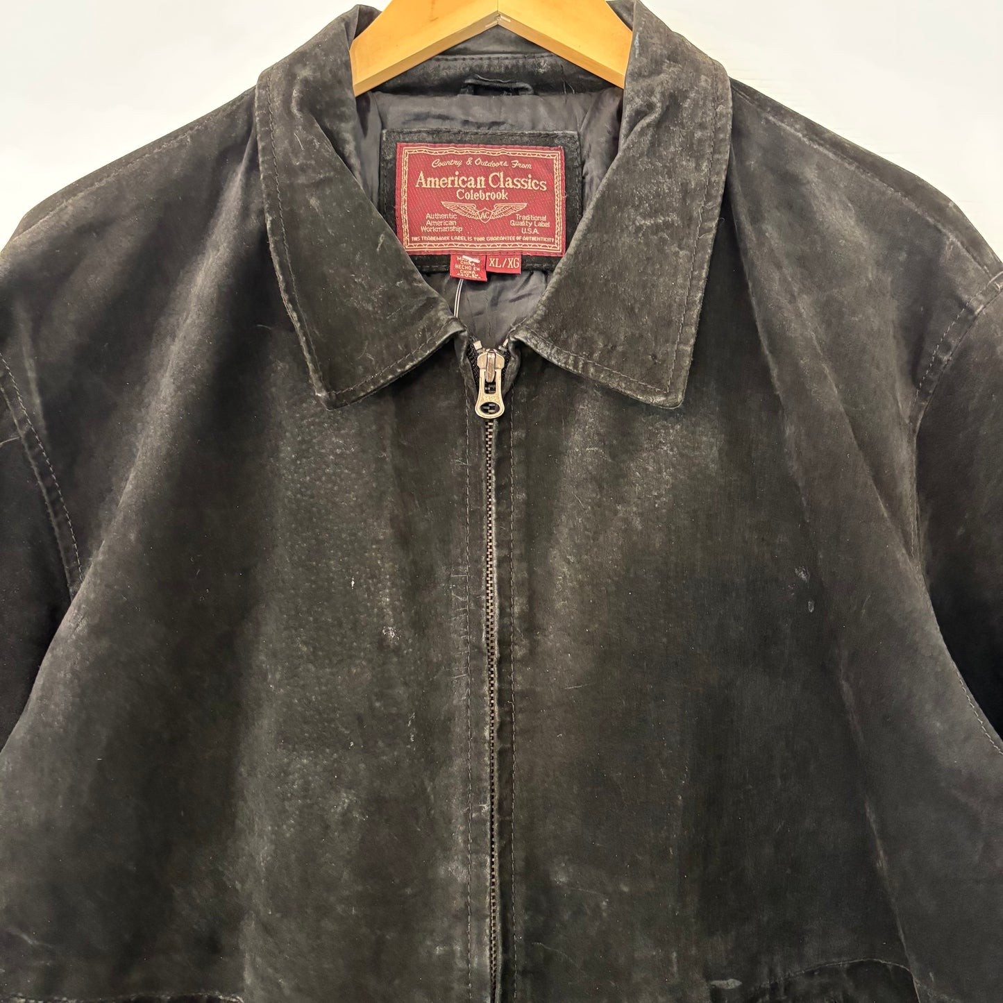Vintage American Classics Leather Jacket - XL