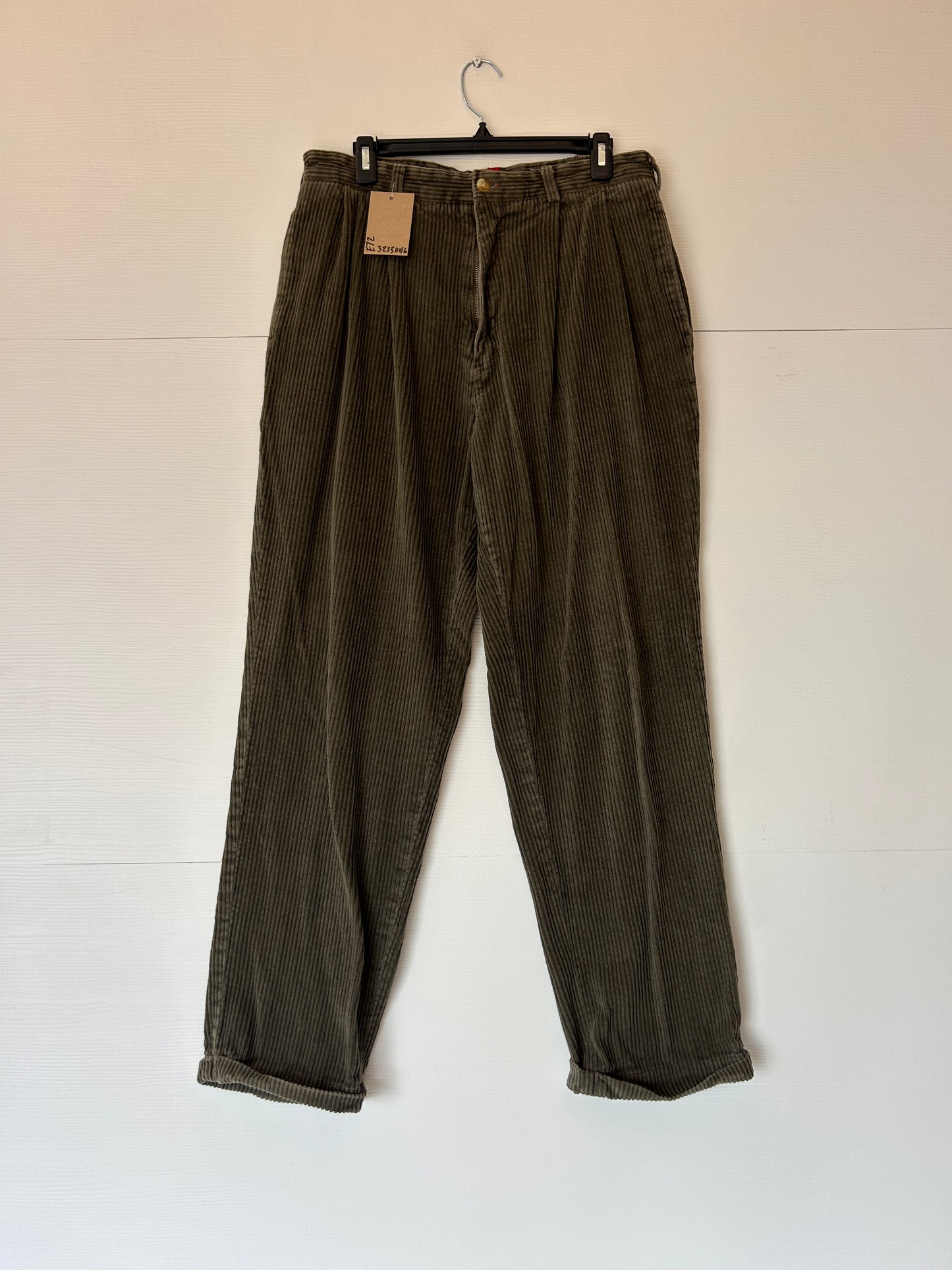 Baggy corduroy golf pants - 32