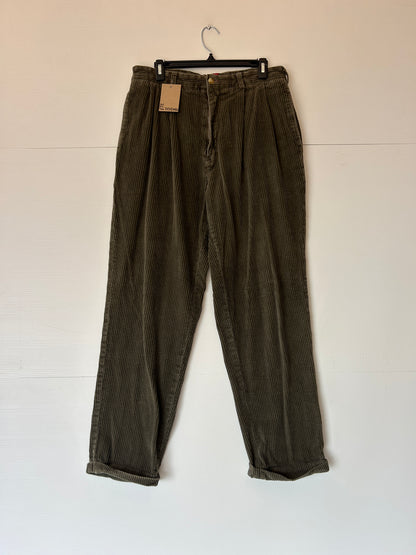 Baggy corduroy golf pants - 32