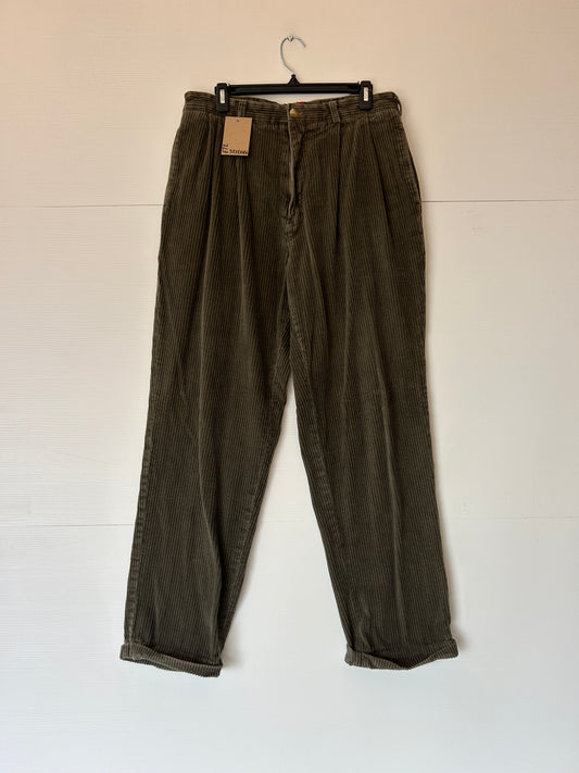 Baggy corduroy golf pants - 32